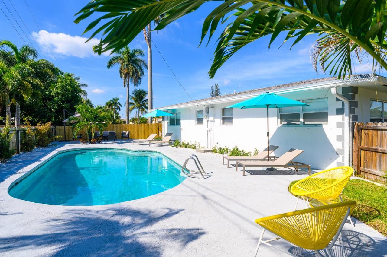 Luxury Casa 4 Bedrooms With Pool & Game Room 15 Mins To Ocean Fort Lauderdale Exterior photo