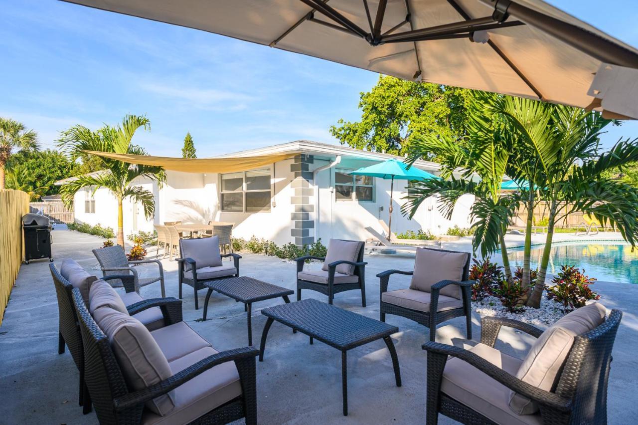 Luxury Casa 4 Bedrooms With Pool & Game Room 15 Mins To Ocean Fort Lauderdale Exterior photo